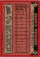 1986 Topps Matt Young #676