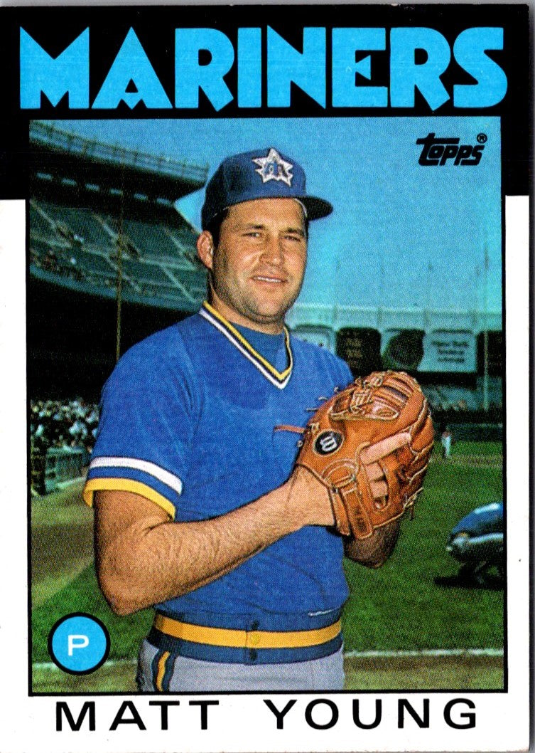 1986 Topps Matt Young