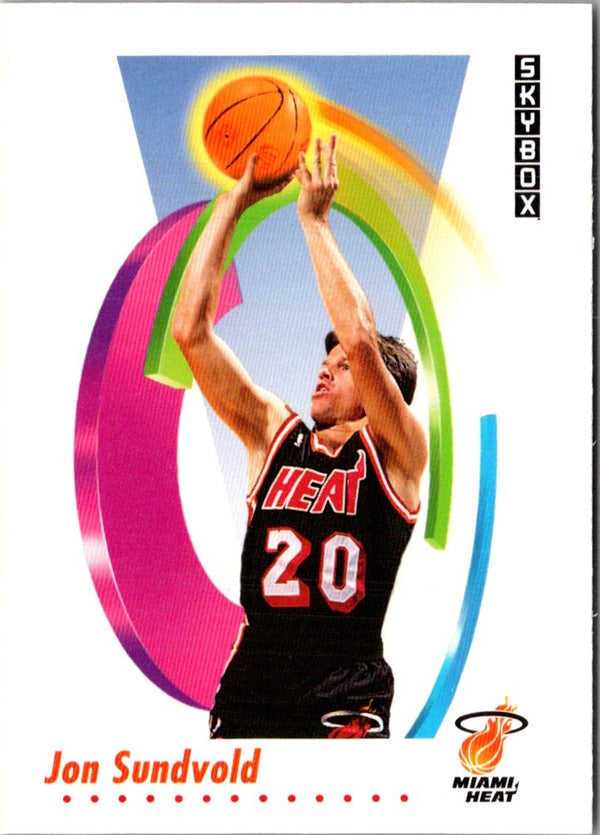 1991 SkyBox Jon Sundvold #153