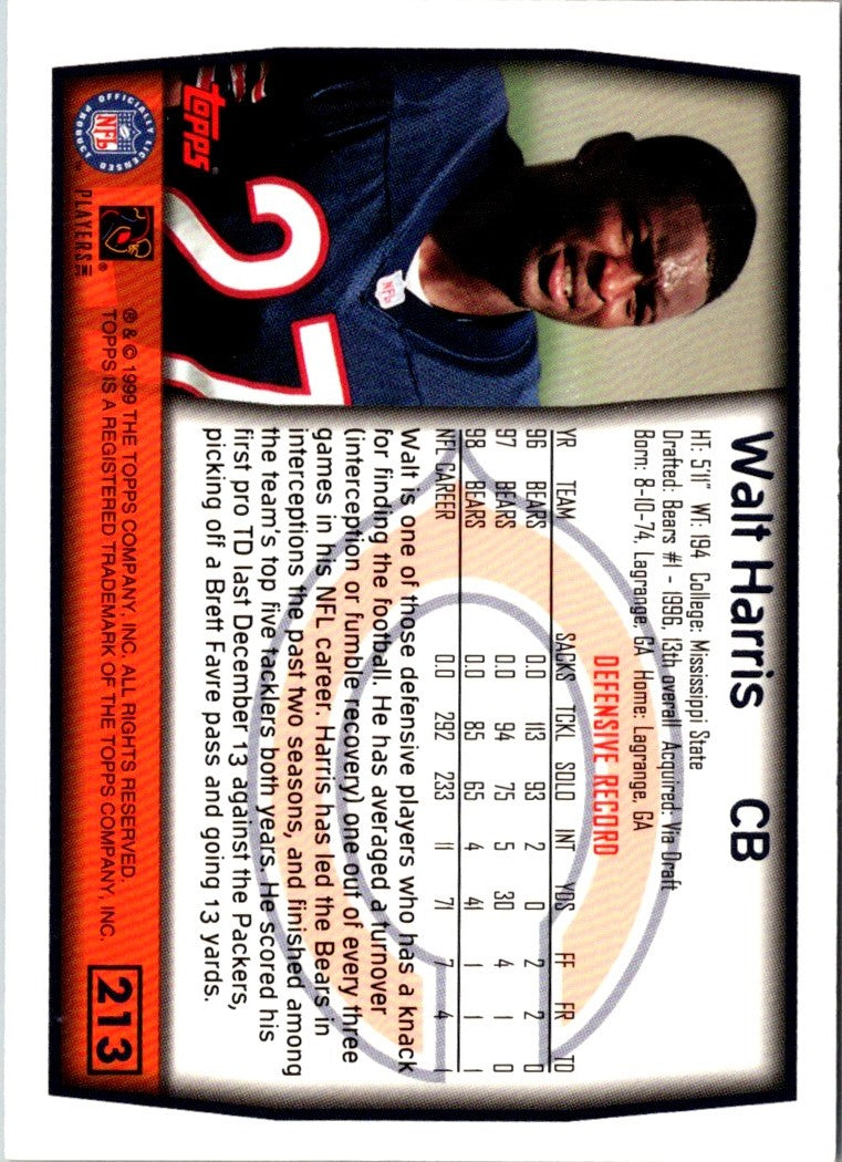 1999 Topps Walt Harris