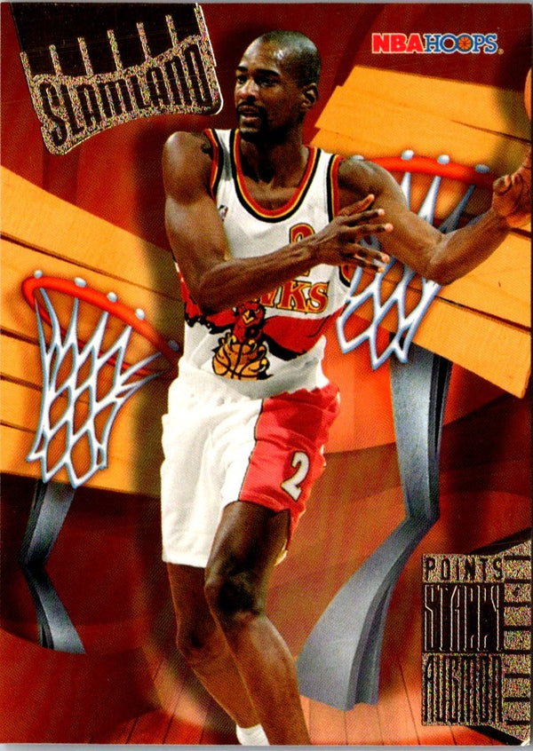 1995 Hoops Slamland Stacey Augmon #SL1