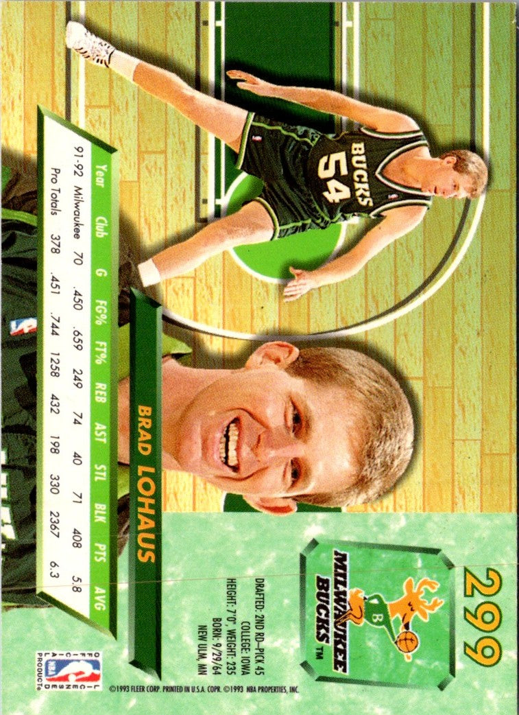 1992 Ultra Brad Lohaus