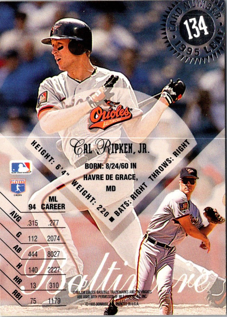 1995 Leaf Cal Ripken Jr.