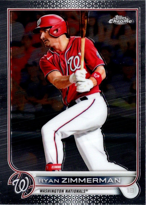 2022 Topps Chrome Ryan Zimmerman #108