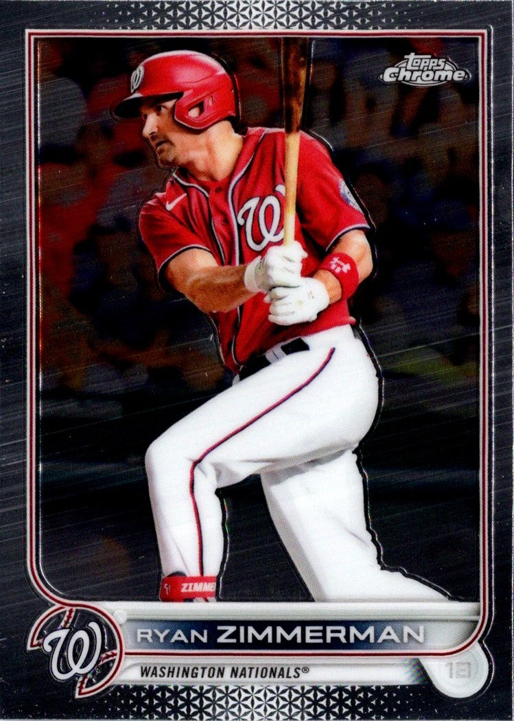 2022 Topps Chrome Ryan Zimmerman