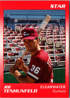 1990 Star Clearwater Phillies Joe Tenhunfeld #21