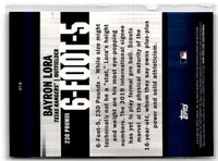 2020 Bowman Chrome Stat Tracker Bayron Lora #ST-8