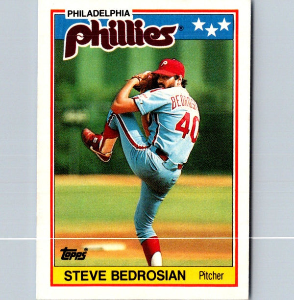 1988 Topps UK Minis Steve Bedrosian #2