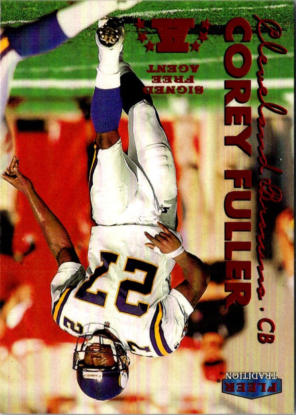 1999 Fleer Tradition Corey Fuller #49