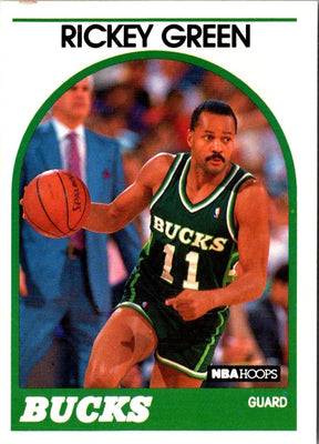 1989 Hoops Rickey Green #56