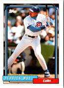 1992 Topps Traded Derrick May