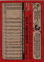 1982 Topps Coca-Cola Cincinnati Reds Dan Driessen #6