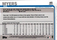 2019 Topps Wil Myers #485A