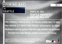 2020 Topps Opening Day Seattle Mariners #OD-11