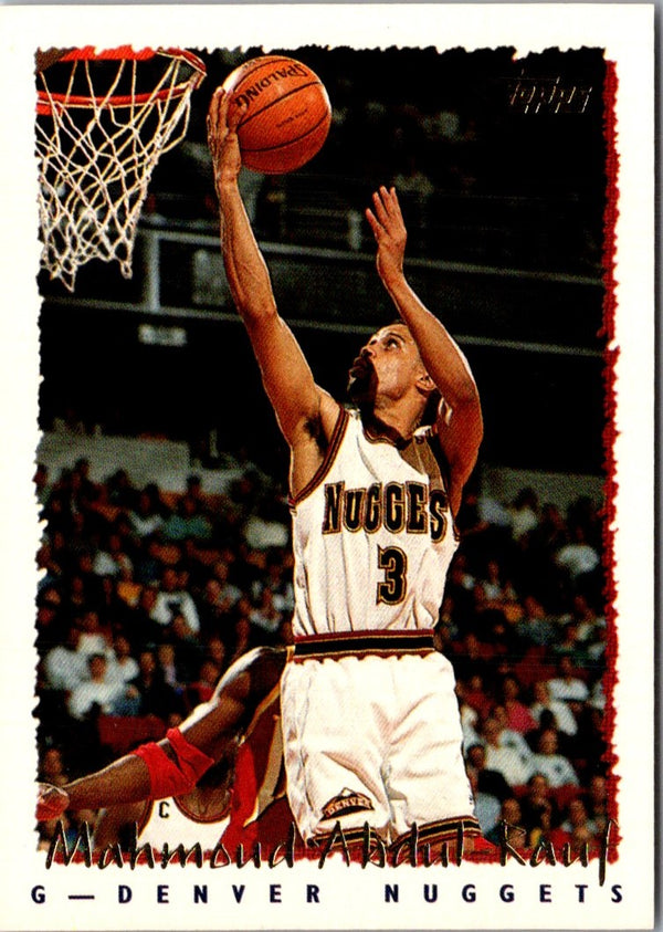 1994 Topps Mahmoud Abdul-Rauf #325