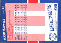 1988 Fleer Exciting Stars Mark McGwire #26