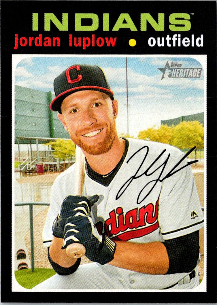 2020 Topps Heritage Jordan Luplow