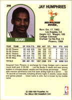 1989 Hoops Jay Humphries #298