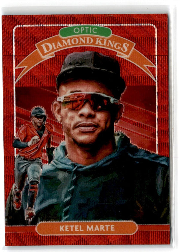 2020 Donruss Optic Red Wave Ketel Marte #28