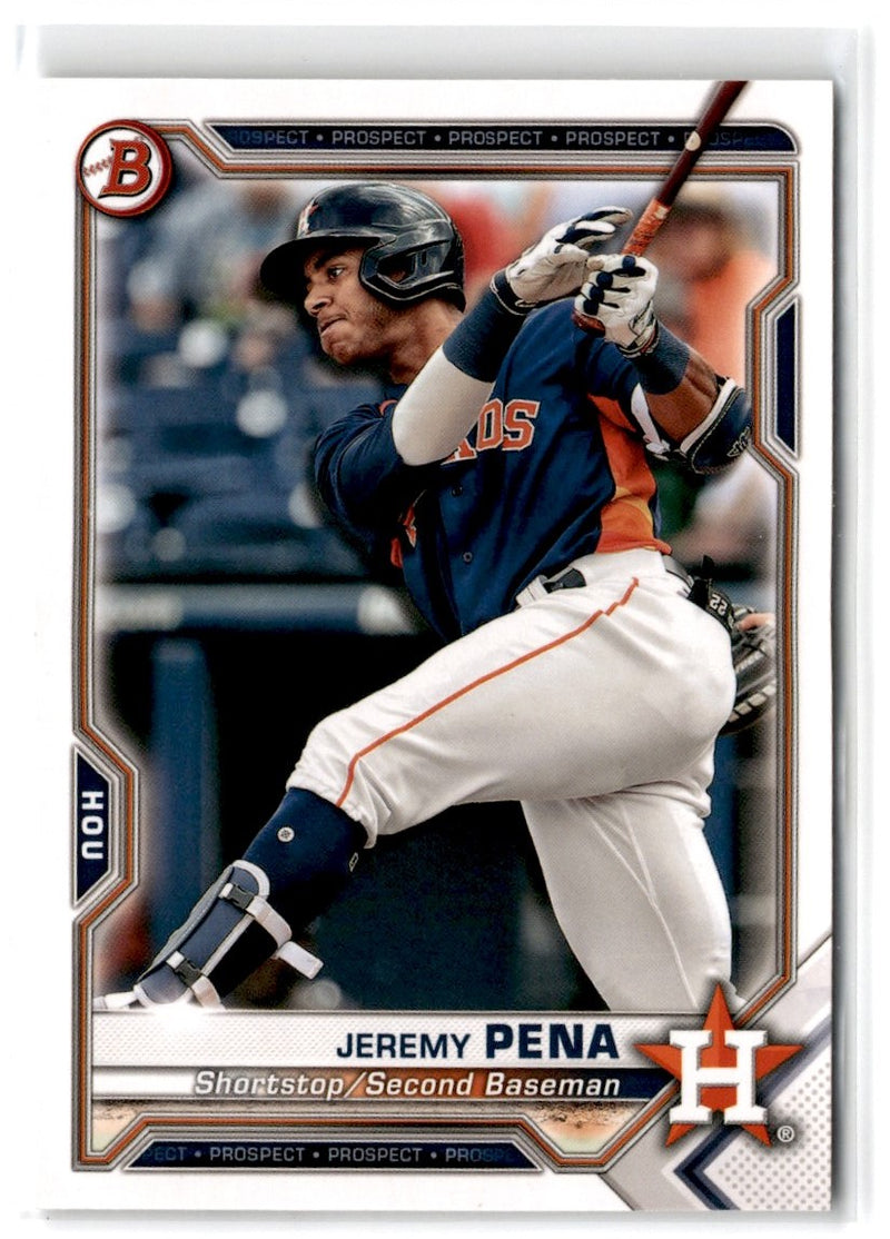 2021 Bowman Prospects Jeremy Pena