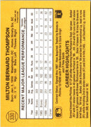 1987 Donruss Milt Thompson