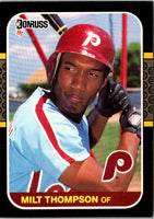 1987 Donruss Milt Thompson #330