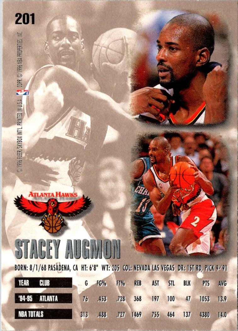 1995 Ultra Stacey Augmon