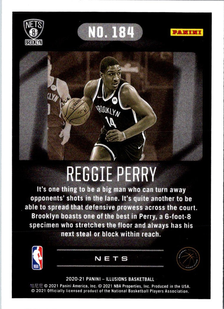 2020 Panini Illusions Reggie Perry