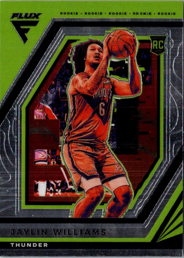 2022 Panini Flux Jaylin Williams #215 Rookie