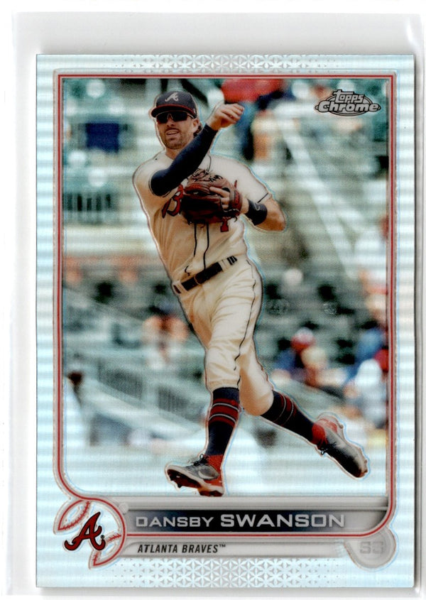 2022 Topps Chrome Dansby Swanson #46