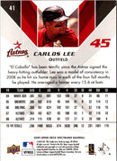 2009 Upper Deck Spectrum Carlos Lee
