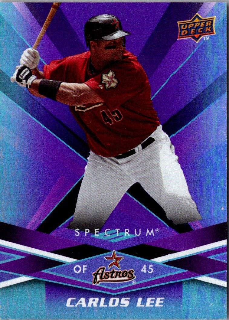 2009 Upper Deck Spectrum Carlos Lee