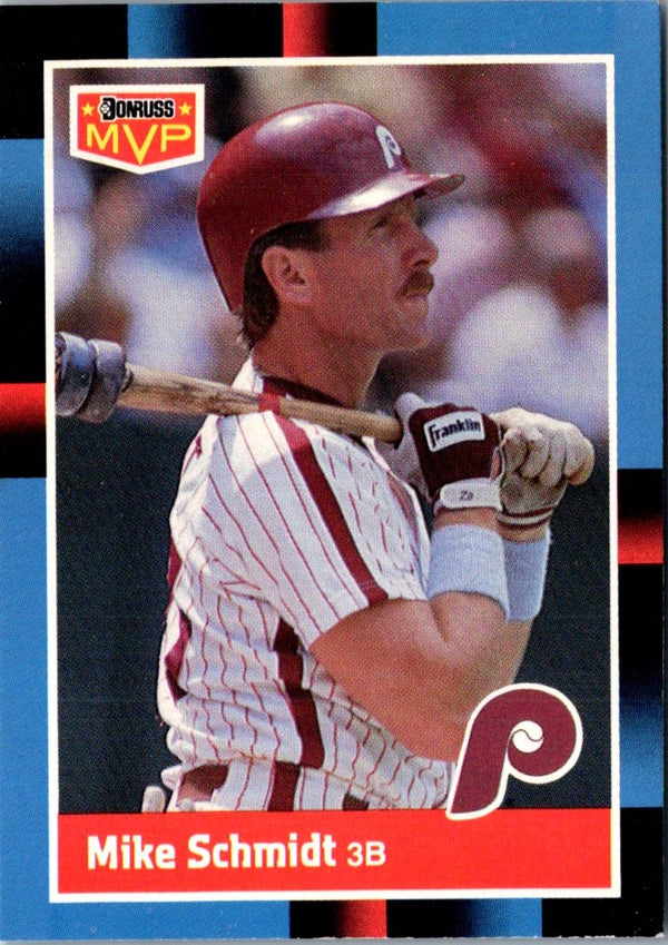 1988 Donruss Bonus MVP's Mike Schmidt #BC-4