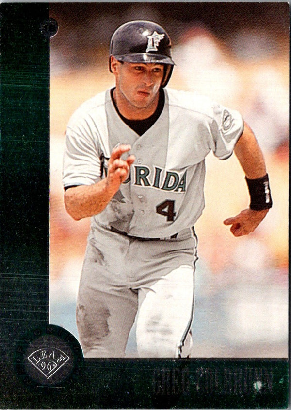 1996 Leaf Greg Colbrunn #40