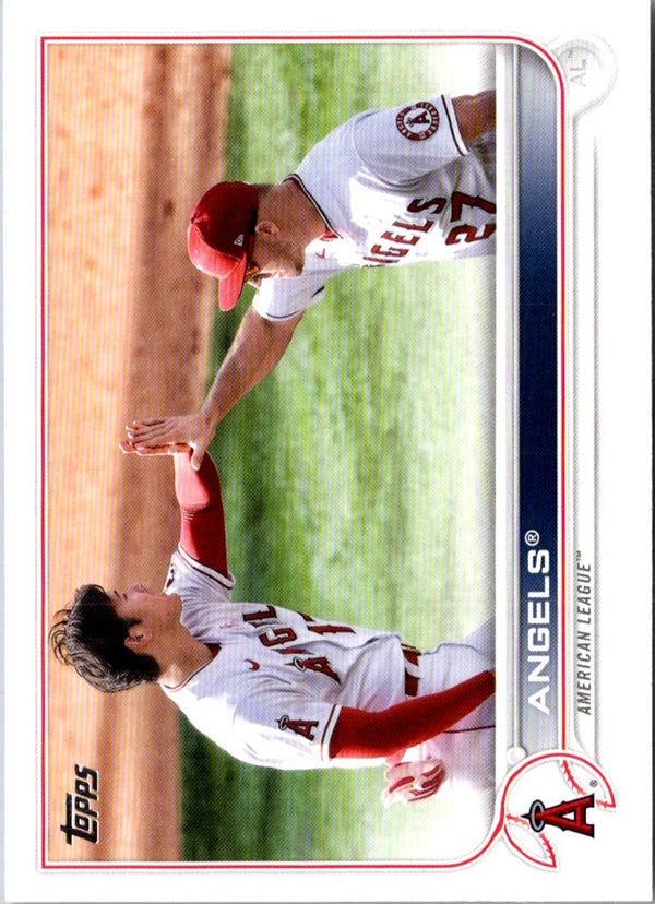 2022 Topps Gold Los Angeles Angels #159