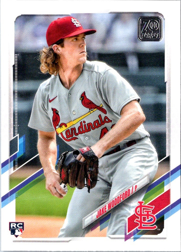 2021 Topps Jake Woodford #451 Rookie