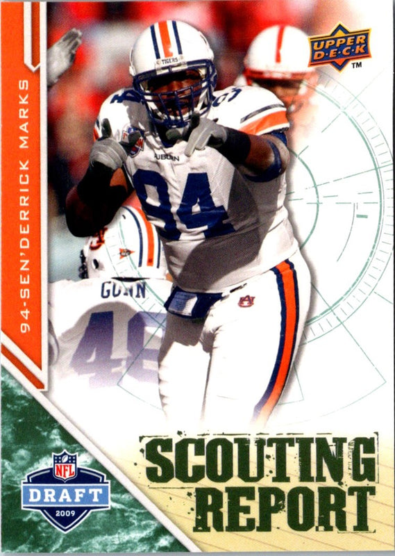 2009 Upper Deck Draft Edition Sen'Derrick Marks #230