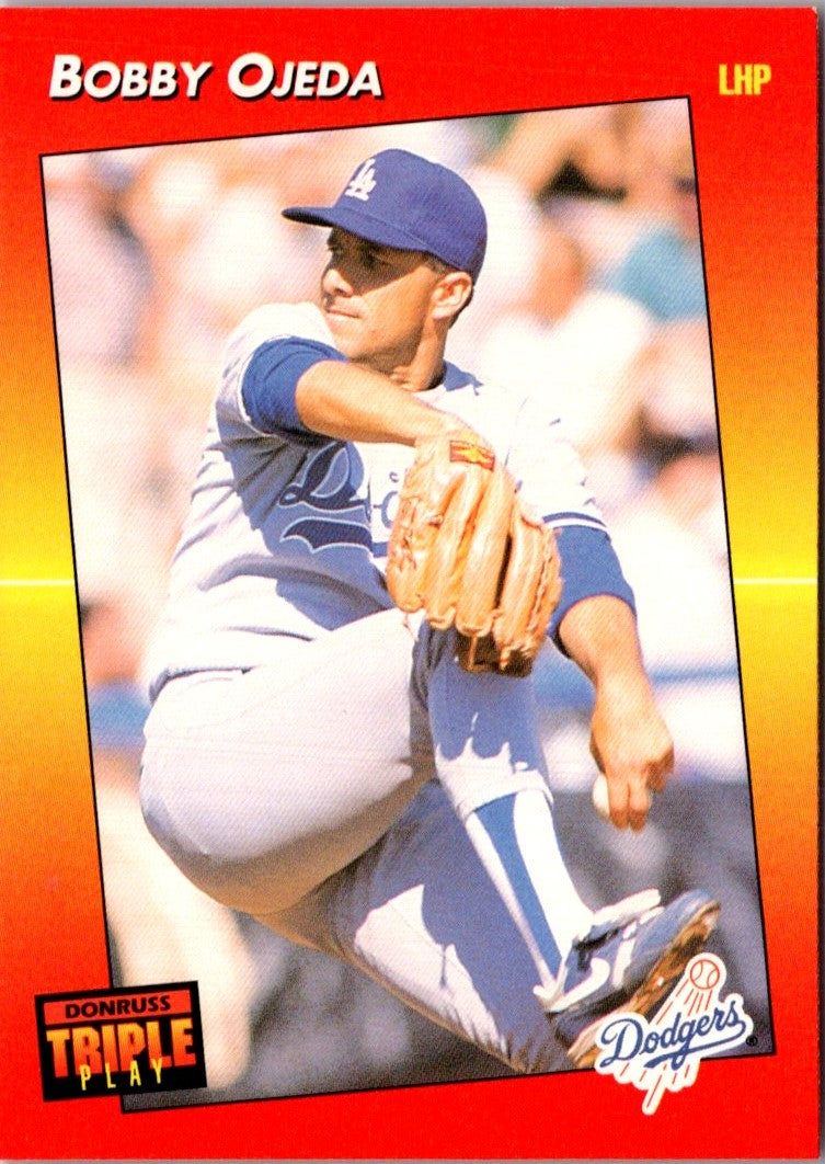 1992 Triple Play Bob Ojeda