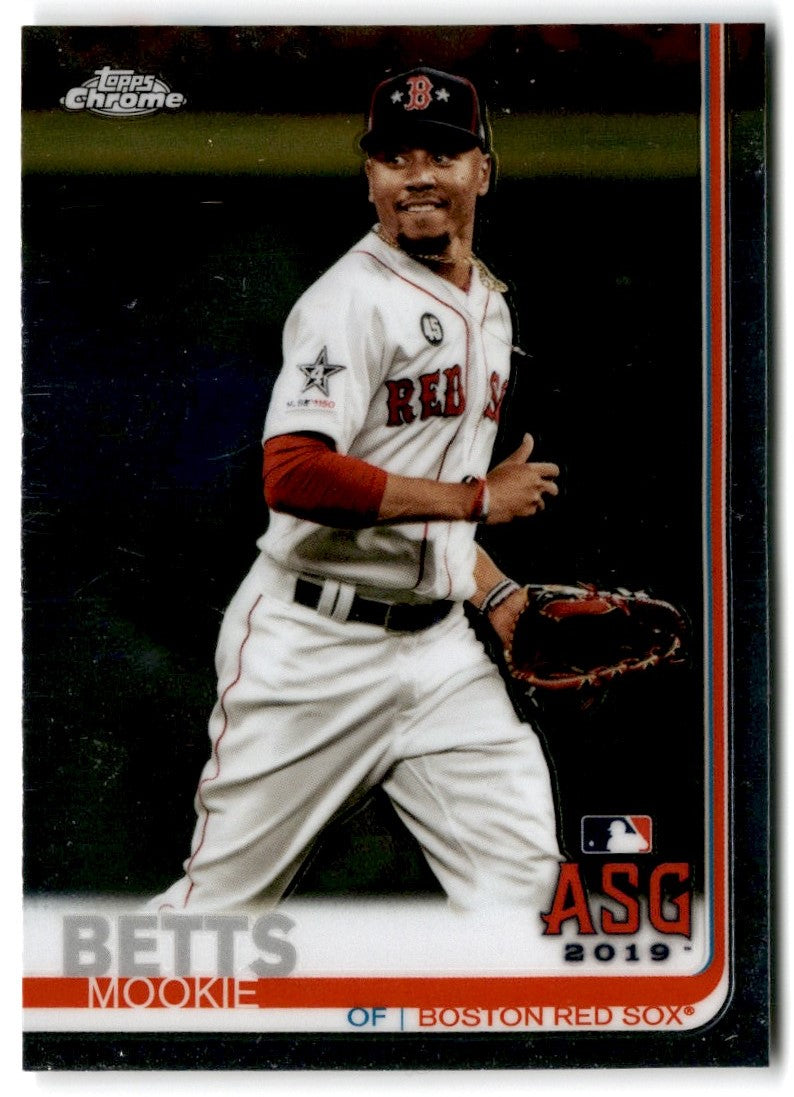 2019 Topps Chrome Update Edition Mookie Betts