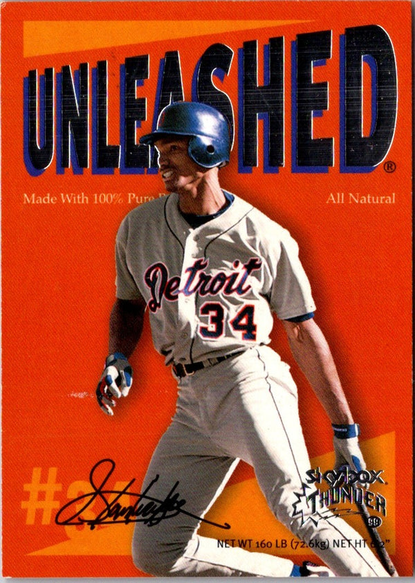 1999 SkyBox Thunder Unleashed Juan Encarnacion #5