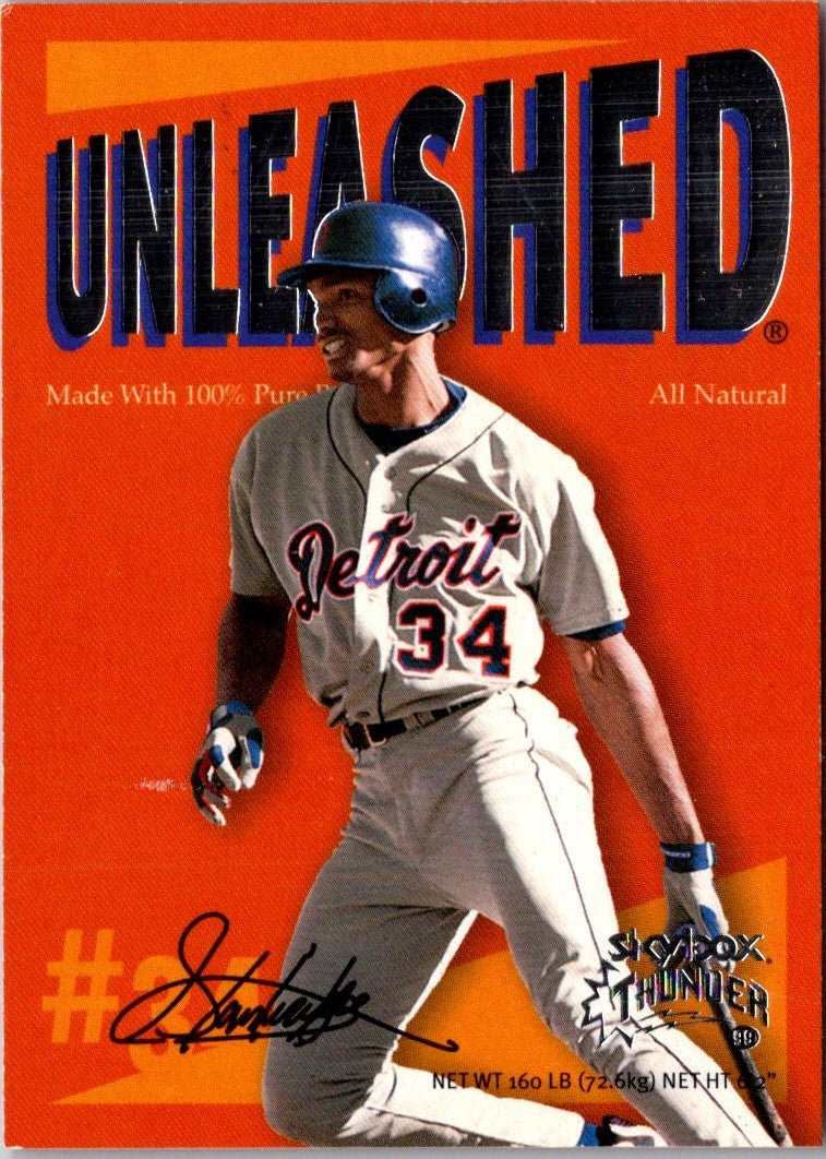 1999 SkyBox Thunder Unleashed Juan Encarnacion