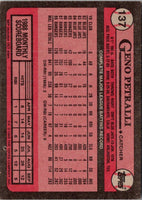 1989 Topps Geno Petralli #137