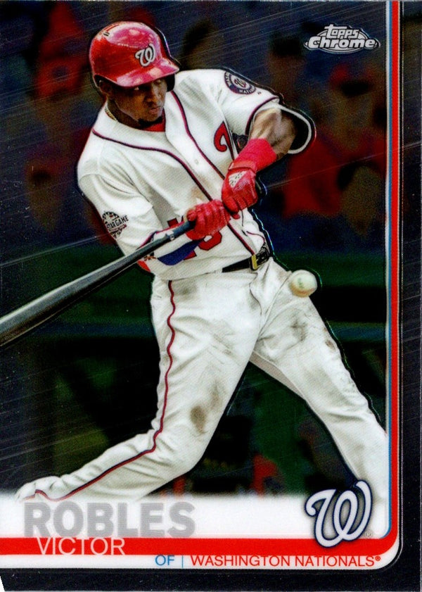 2019 Topps Chrome Victor Robles #33