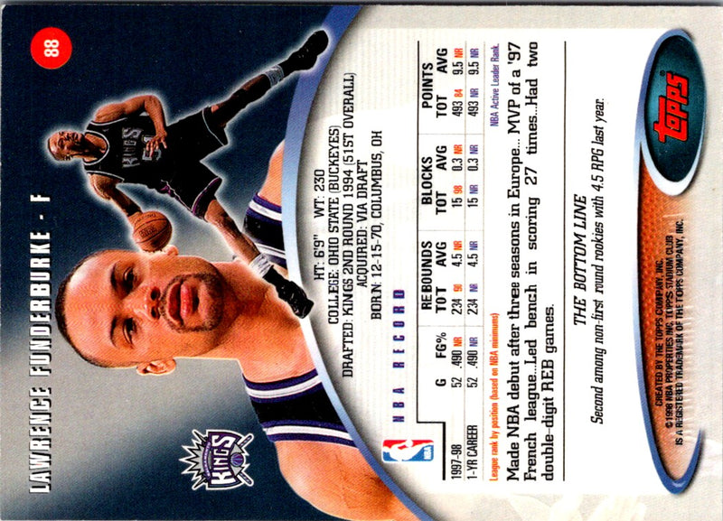1998 Stadium Club Lawrence Funderburke