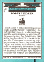 1991 Donruss Super Diamond Kings Bobby Thigpen #8