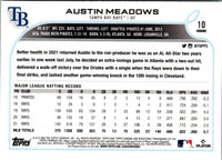2022 Topps Chrome Austin Meadows #10