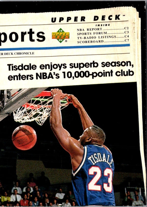 1993 Upper Deck Special Edition Wayman Tisdale #221