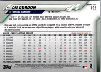 2020 Topps Opening Day Dee Gordon #192