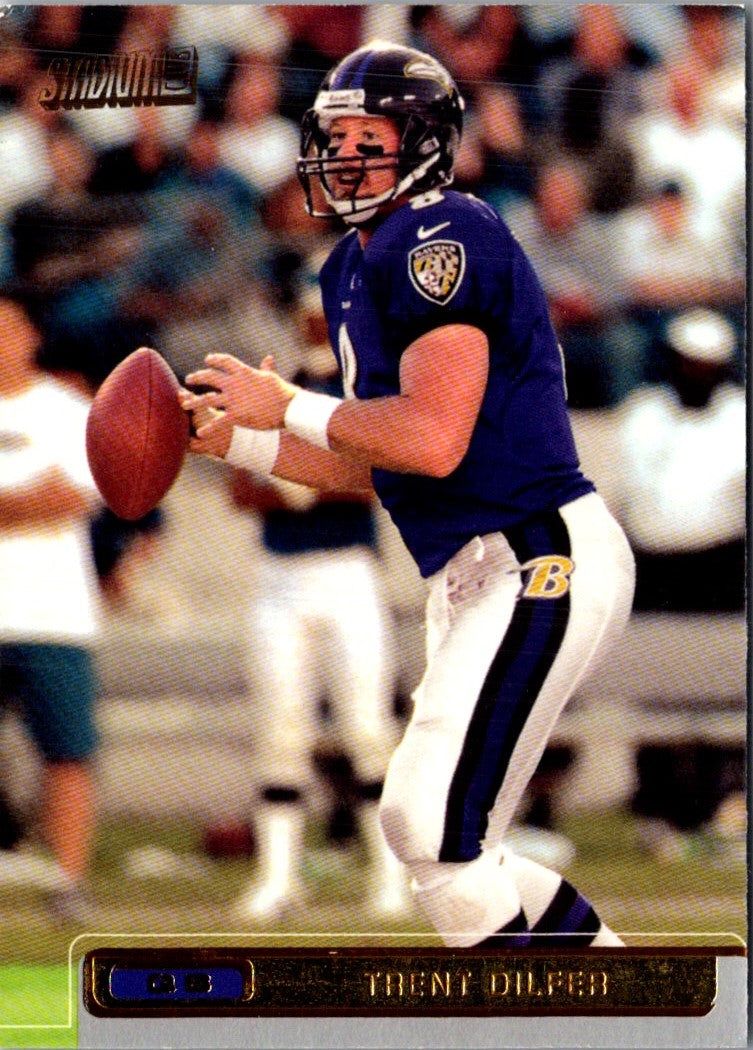 2001 Stadium Club Trent Dilfer