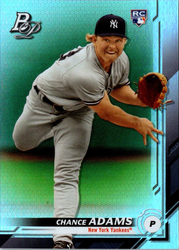 2019 Bowman Platinum Chance Adams #96 Rookie